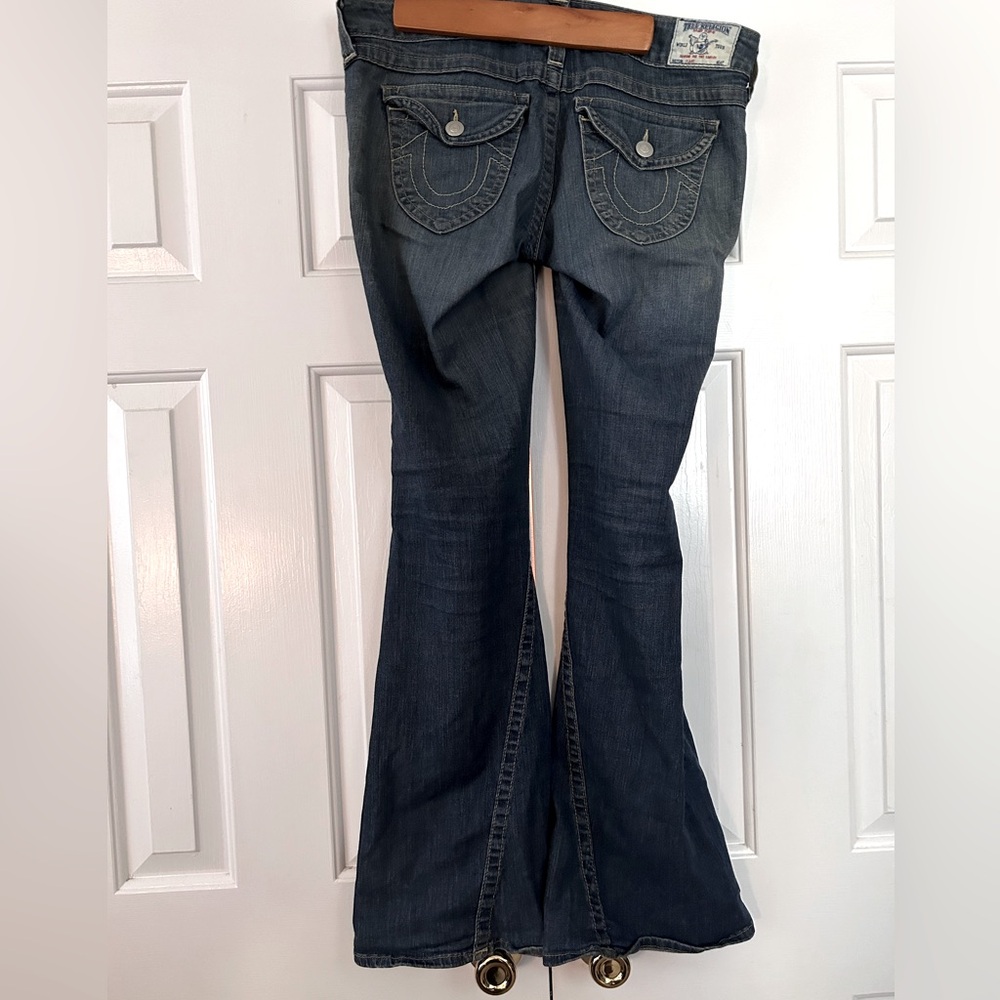 LNWOT  Y2K faded wash flare original True Religion jeans